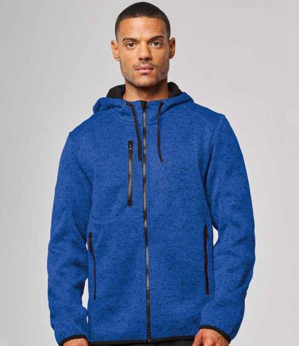 Proact Heather Hooded Jacket - LRY - 3XL